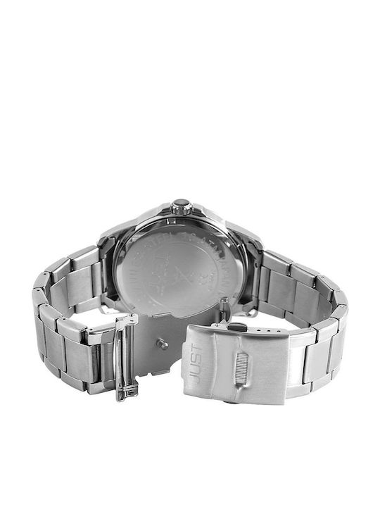 Just Watch Uhr Batterie mit Metallarmband