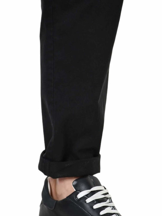 Pantaloni Elastic Black