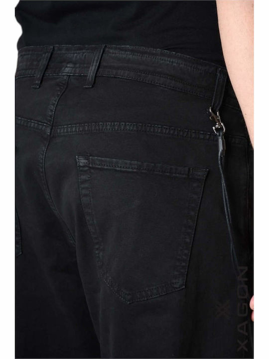 Pantaloni Elastic Black