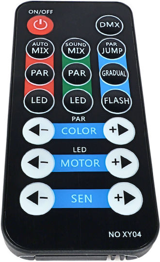 Light4me Φωτορυθμικό LED PAR DMX RGBW / RGBWA