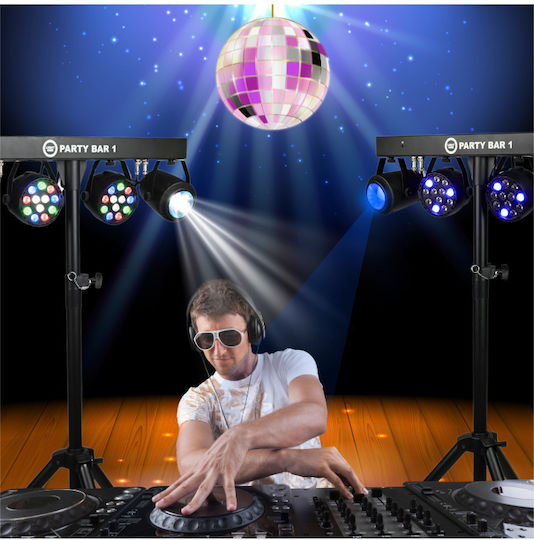 Light4me Φωτορυθμικό LED PAR DMX RGBW / RGBWA