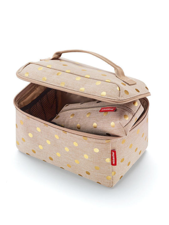 Set Toiletry Bag in Brown color