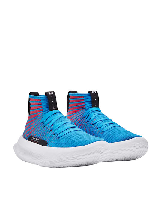 Under Armour Flow Futr X Elite High Basketball Shoes Blue