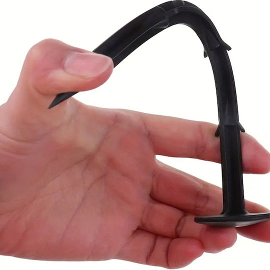 Set 100 Agrotextile Spinning Nails Zola Plastic Length 12.5 Cm Black