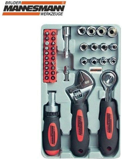 Bits Inserts Set 37 Pieces Mannesmann 29038
