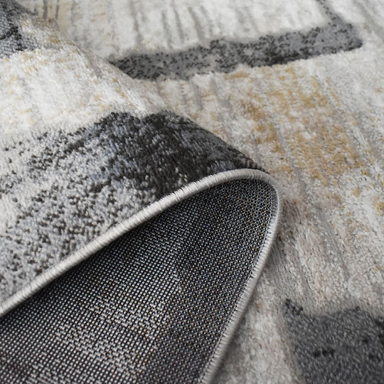 Saray Home Springs Modern Bedroom Rugs Set Ivory-grey SPG08 SET 3pcs