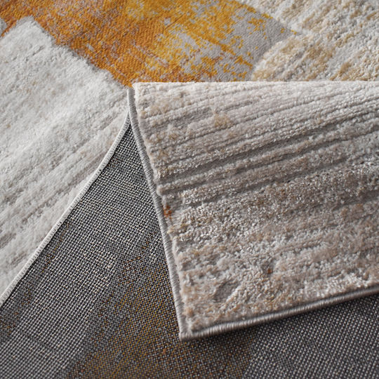 Saray Home Springs Σετ Μοντέρνα Χαλιά Κρεβατοκάμαρας Ιβουάρ-κίτρινο SPG07 SET 3τμχ