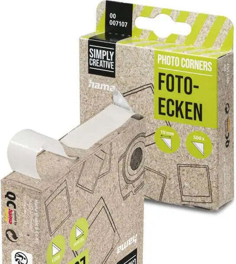 Selbstklebende Fotoecken Hama 500 Stück Transparent