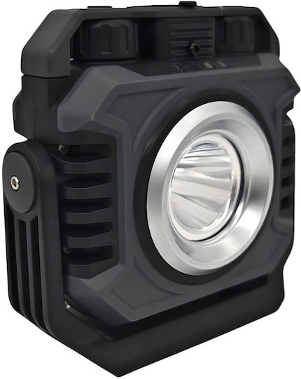 Arbeitsleuchte + LED-Taschenlampe Stufenlose Lichtfarbeneinstellung