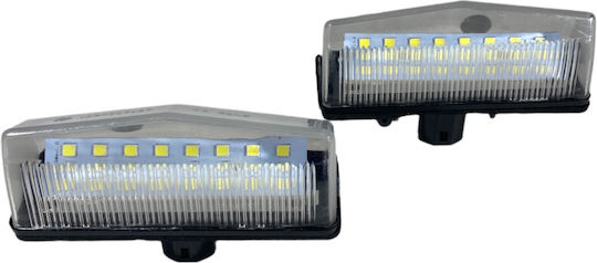 Rear License Plate Light Toyota Prius 2009+ 2 Pieces