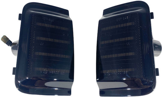 Sequential LED Mirror Indicators Fiat Ducato Citroen Jumper Promaster 2006-2019 Tinted 2pcs