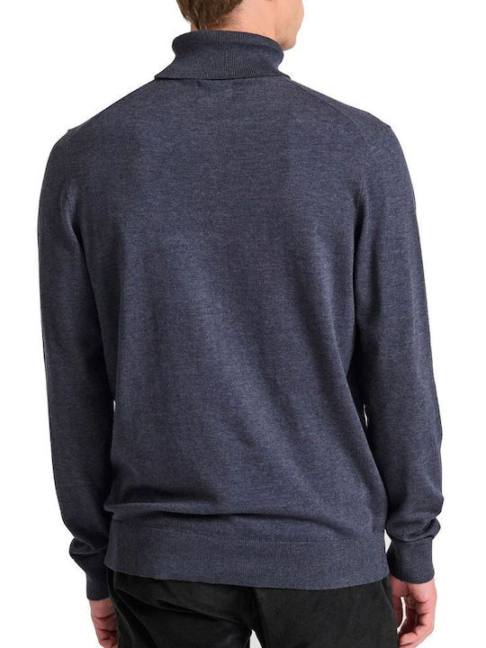 Funky Buddha Pullover Dark Blue Melange