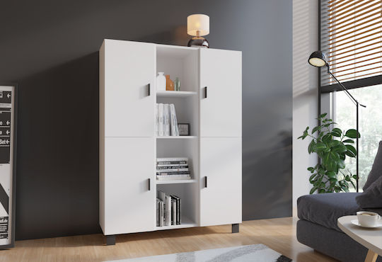 Bibliothek Flexi Leuko 135x34.4x43.2cm
