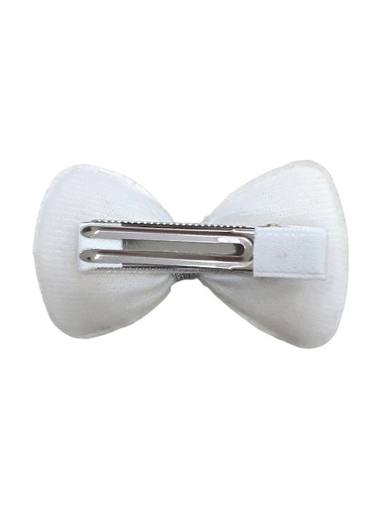 Domina Kids Hair Clip in White Color