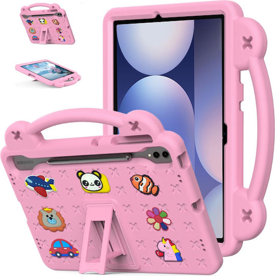 Durable Back Cover for Kids Pink Samsung Galaxy Tab S10 Plus