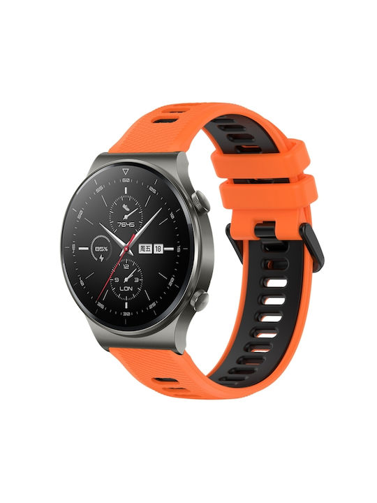 Strap Silicone Orange (Huawei Watch GT 2e)