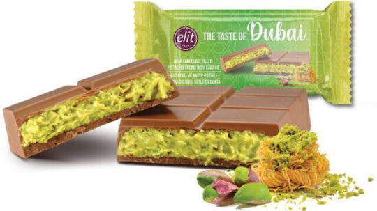 Elit Dubai Milk Chocolate Pistachio & Kataifi 12pcs 1080g