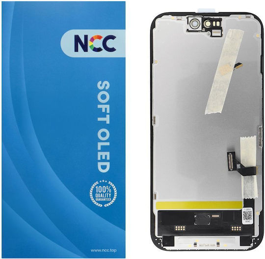 Οθόνη OLED mit Touch-Mechanismus für iPhone 15 (Schwarz)