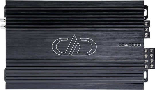 DD Audio Ενισχυτής Автомобилен 4 канала (Клас D)