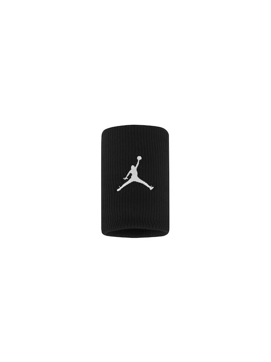 Jordan Jumpman Terry Sports Wristbands Black White Gym Red 2pcs