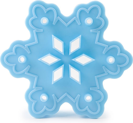 Forma Fursecuri Fulg De Nea Ibili Plastic 10 Cm Albastru