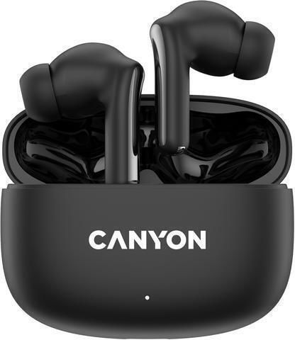 Canyon OnGo 9 In-ear Bluetooth Handsfree Ακουστικά με Θήκη Φόρτισης Μαύρα