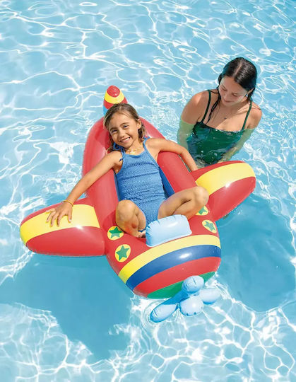 Intex Aufblasbares Kinderboot Rote 117x76cm Spielzeugflugzeug