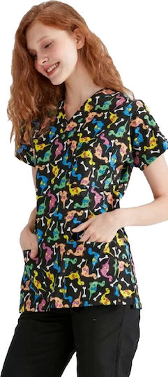 Northcure Unisex Multicolour Medical Blouse Cotton and Polyester