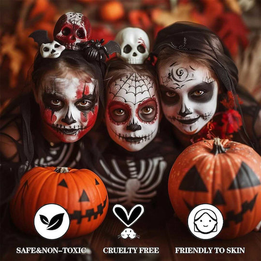 Cosplay & SFX Αποκριάτικο Face Painting Κόκκινο