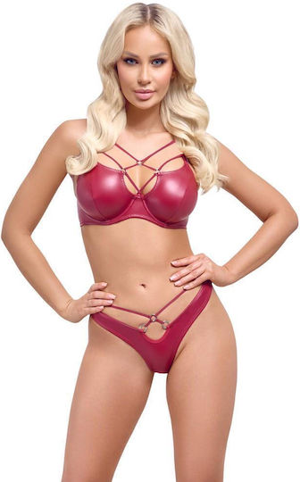 Red Bra Set 85b/l