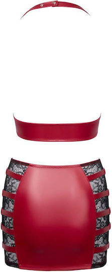 Red Top & Skirt M