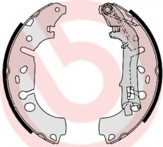 Set Brake Pads Fiat Grande Punto 199 Brembo S23531