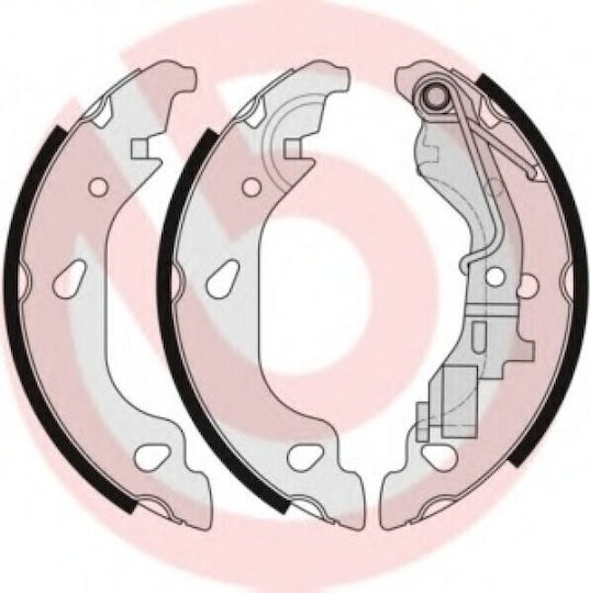 Set Brake Pads Fiat Punto 188 Brembo S23521
