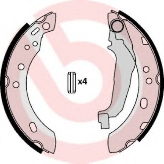 Bremsbelag-Set Nissan Micra II K11 Brembo S56507