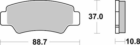 SBS Motorradbremsbeläge
