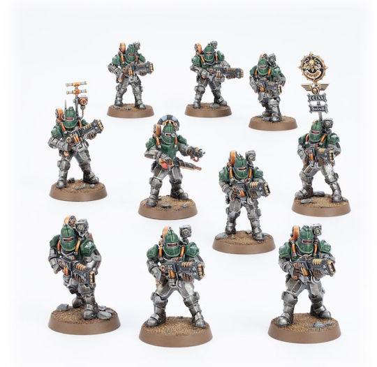Games Workshop Warhammer: Die Horus-Häresie Warhammer - Solar Auxilia Veletaris Sturmabschnitt Figuren