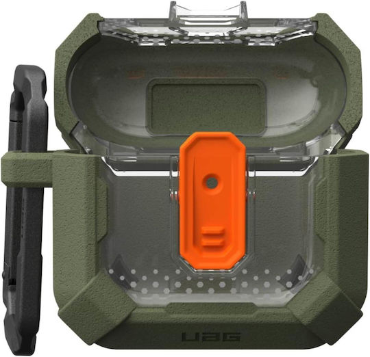 UAG Plasma Husă cu cârlig Olive Drab Khaki pentru Apple AirPods 4