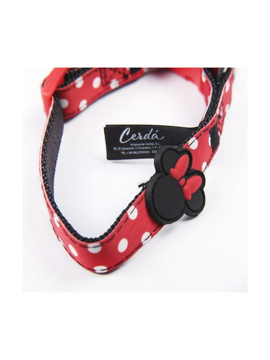 Minnie Mouse Guler Pentru Câini În Culoare Roșie Minnie Mouse Guler Pentru Câini În Culoare Roșie