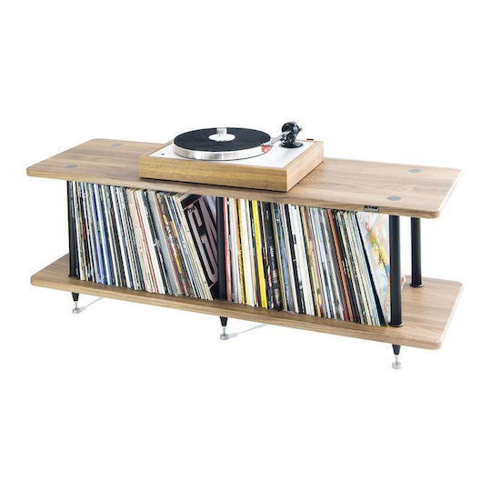 Solidsteel Rack 2 Επιπέδων Καφέ 128x46.4x41cm