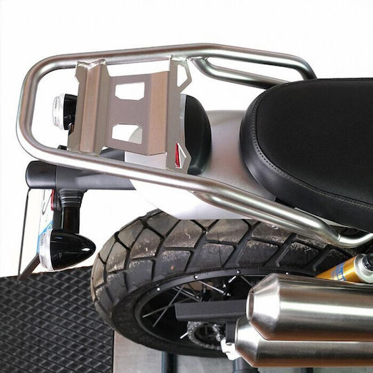 Unit Garage Rack for Triumph Scrambler Silver
