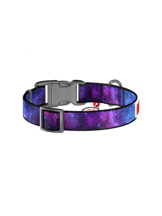 WauDog Dog Collar in Purple color Large