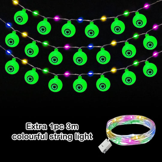 Halloween Party Banner in Green Color 20cm