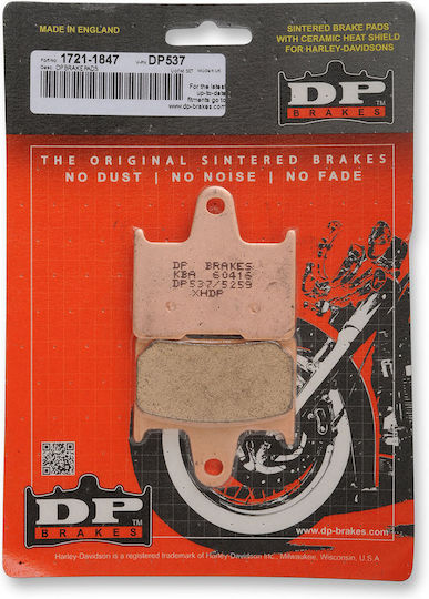 DP Brakes Τακάκια Μοτοσυκλέτας Πίσω