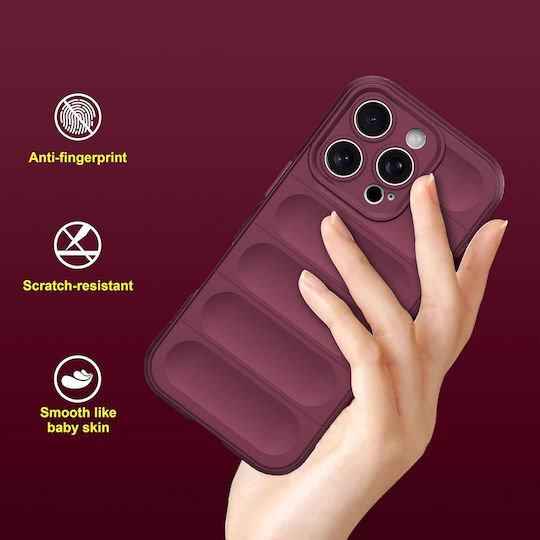 Techsuit Magic Back Cover Silicone Burgundy (Xiaomi 14T)