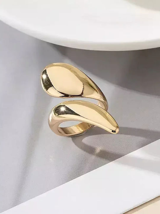 Damen Ring Vergoldet