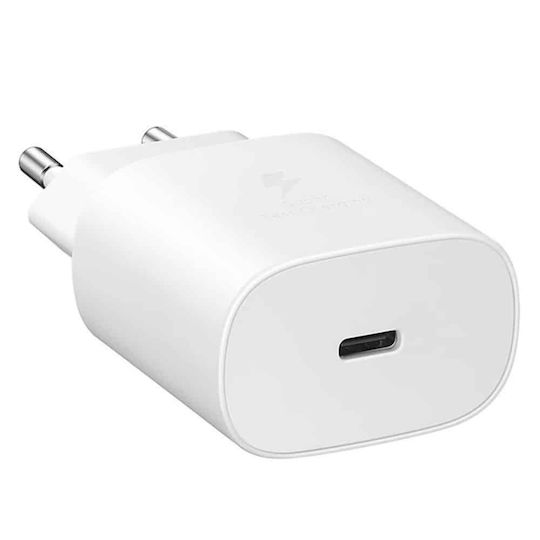 Samsung Charger and Cable USB-C - USB-C 25W Power Delivery Whites (EP-TA800W Bulk)