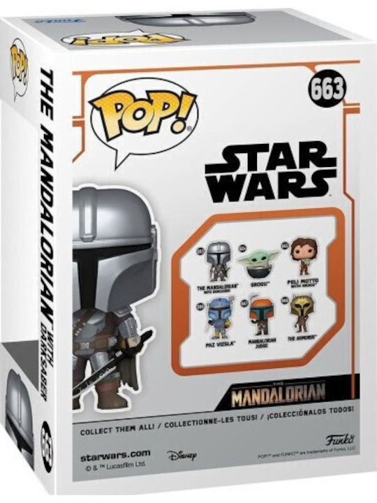 Funko Pop! Bobble-Head Movies: Star Wars: The Mandalorian - The Mandalorian 663