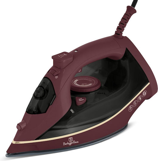 Berlinger Haus Fier de Călcat cu Aburi 2200W cu Talpă Ceramică