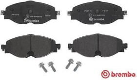 Brembo Ceramic Disc Brake Pads Set Front Audi A1 A3 Q3 Tt Seat Leon Skoda Karoq Vw Arteon 65mm 160mm 20mm Caliper Bolts