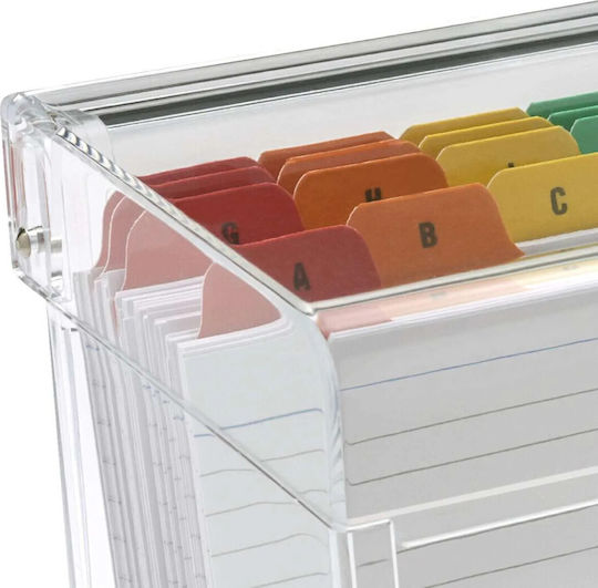 Καρτελοθήκη Osco Ακρυλική Index Box 7082